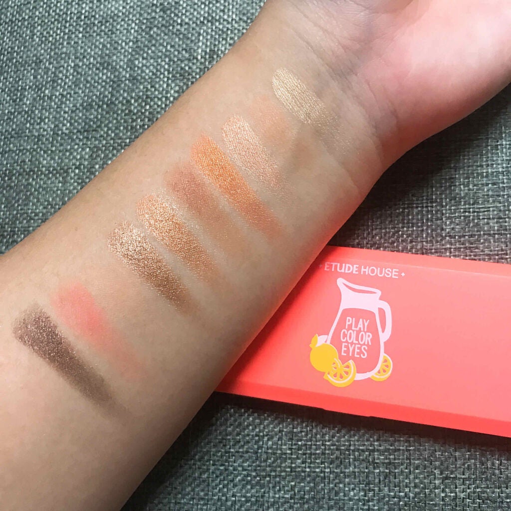 プレイカラー アイシャドウ/ETUDE/アイシャドウパレットを使ったクチコミ(2枚目)