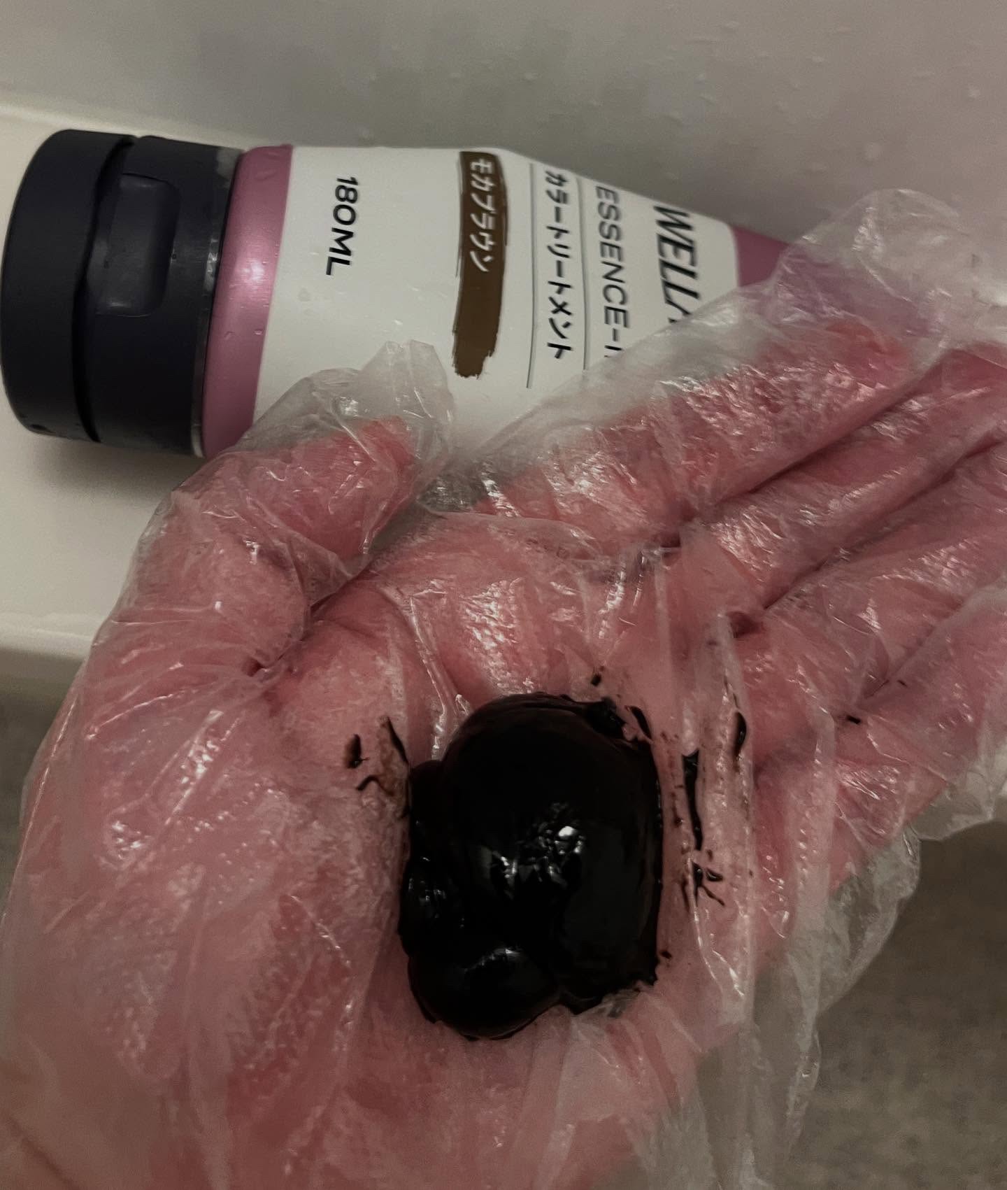 ウエラトーン エッセンスイン カラートリートメント/ウエラ/ヘアカラーを使ったクチコミ（2枚目）