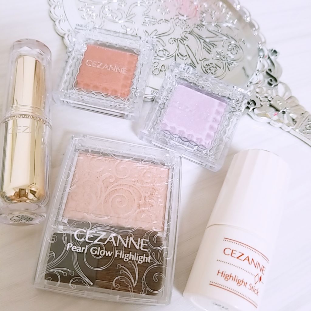 ラスティンググロスリップ/CEZANNE/口紅を使ったクチコミ（1枚目）