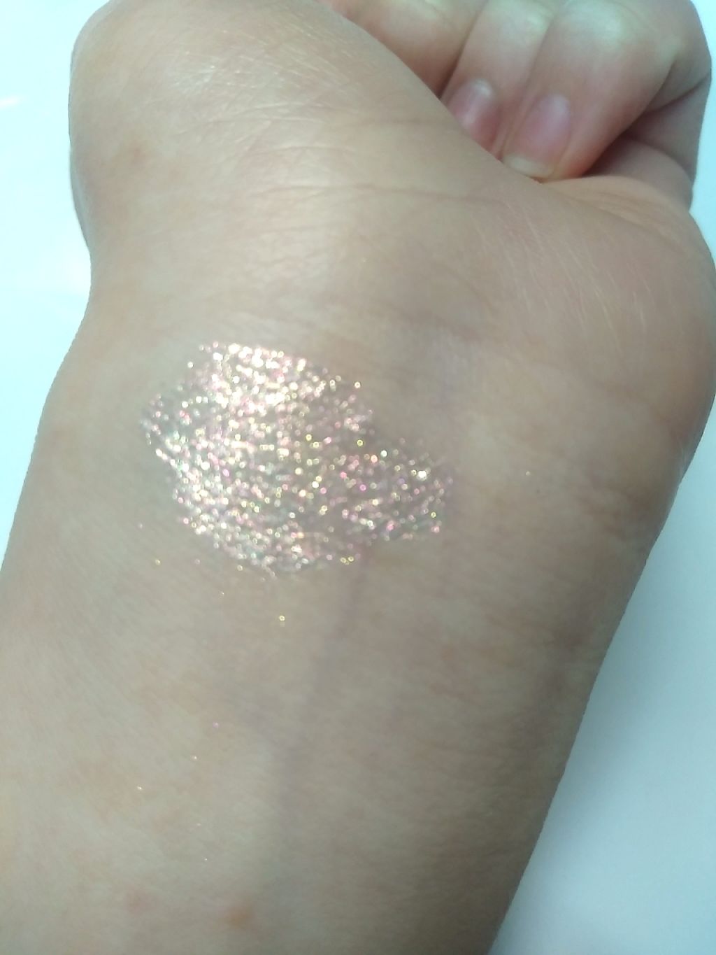 シュガー トゥインクル リキッド シャドウ/PERIPERA/リキッドアイシャドウを使ったクチコミ(2枚目)