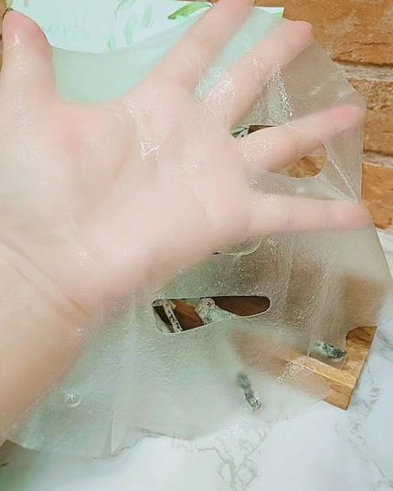 ブラミッシュカーミングフェイス マスク/MAKE9/シートマスク・パックを使ったクチコミ(4枚目)