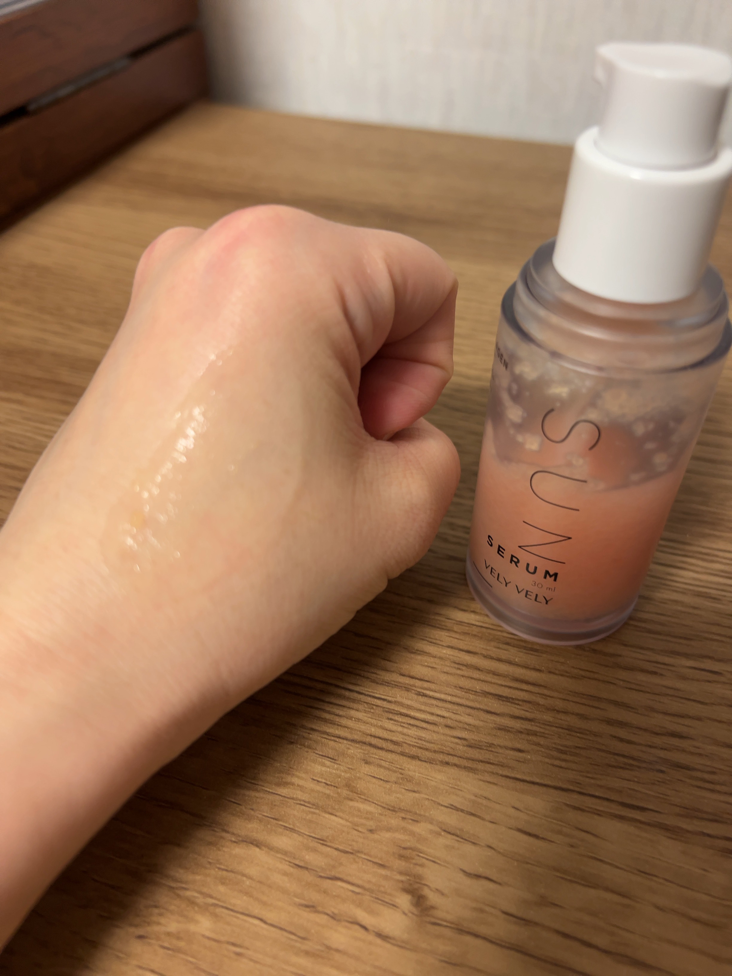 ハリケアコラーゲンサンセラム/VELY VELY/日焼け止めジェルを使ったクチコミ（3枚目）
