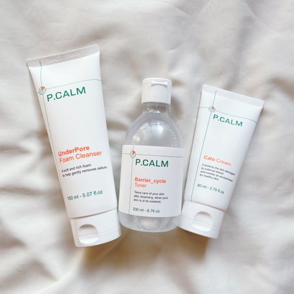 アンダーポアフォームクレンザー/P.CALM/洗顔フォームを使ったクチコミ(3枚目)