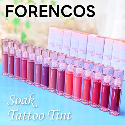Soak Tattoo Tint/フォレンコス/リップグロスを使ったクチコミ(1枚目)