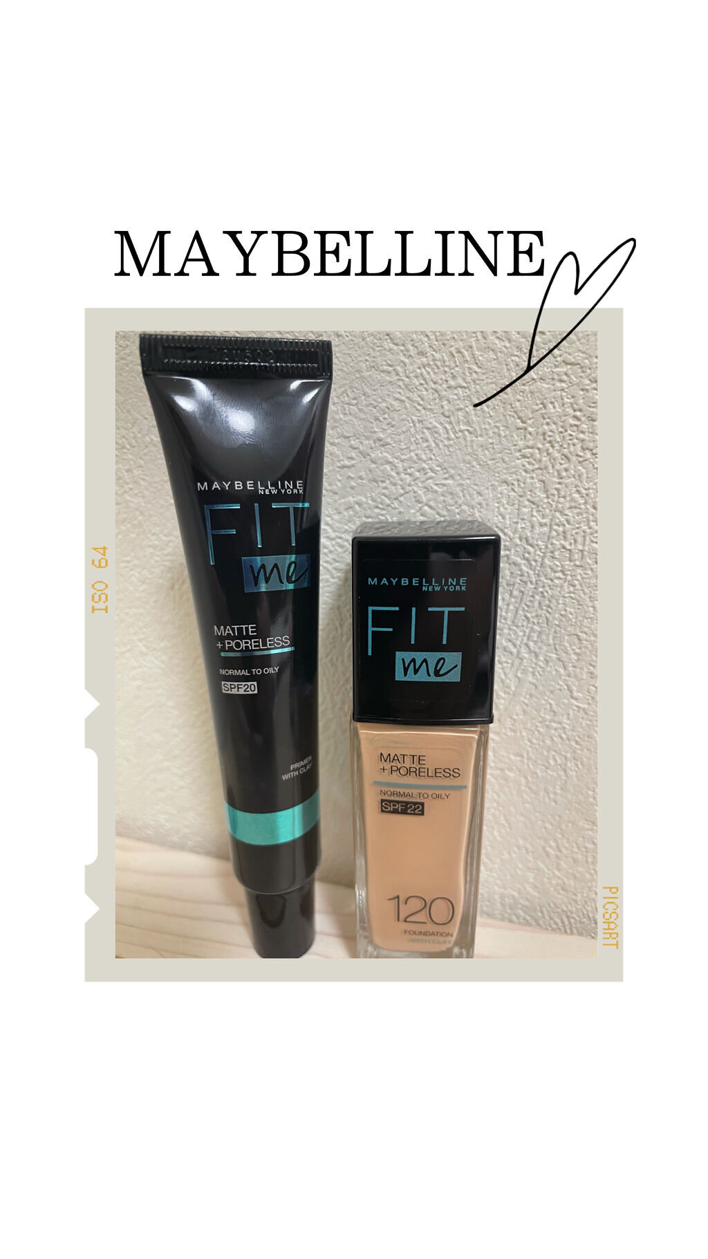 フィットミー リキッドファンデーション R/MAYBELLINE NEW YORK/リキッドファンデーションを使ったクチコミ（1枚目）