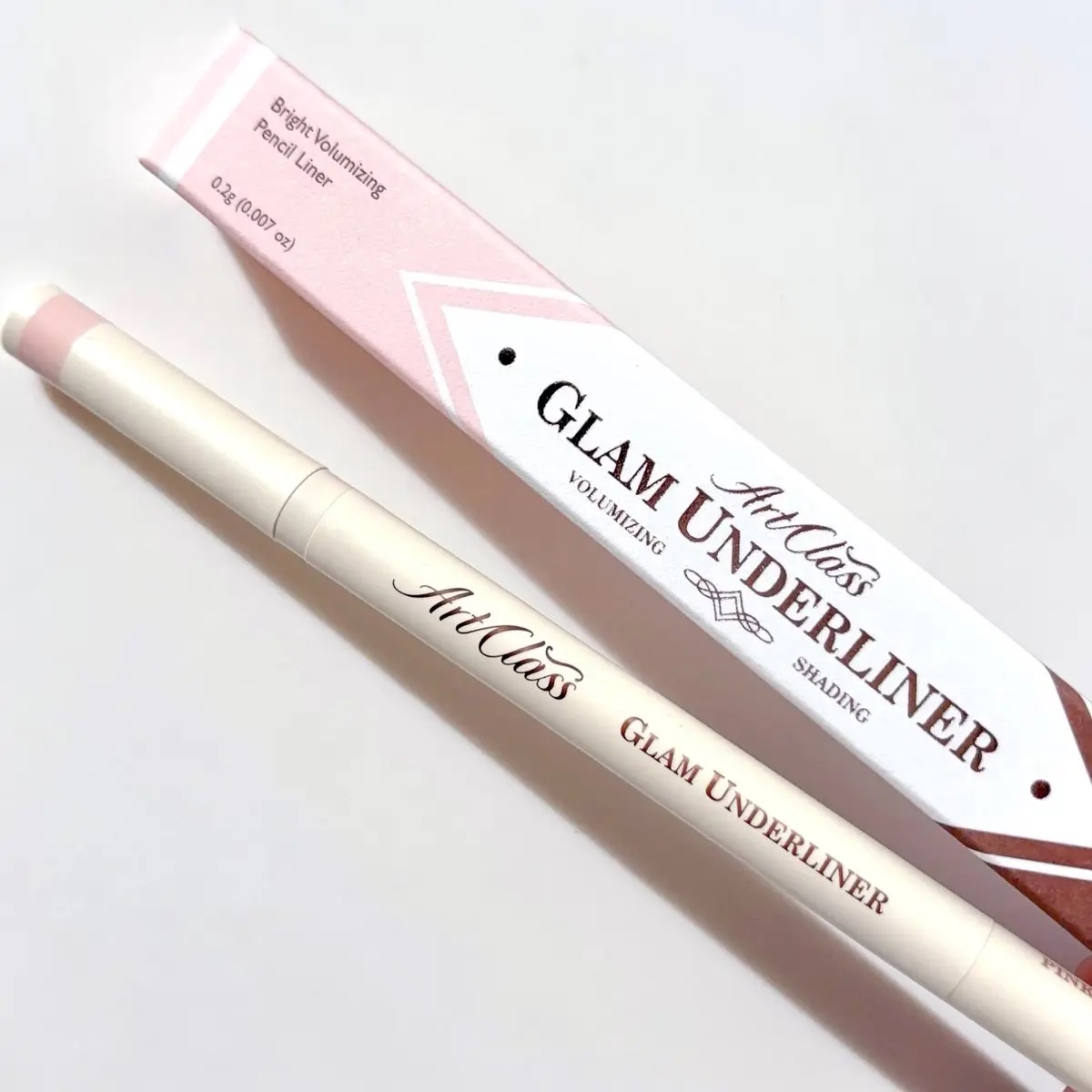 グラムアンダーライナー #3 ピンクソルト/too cool for school/ペンシルアイライナーを使ったクチコミ（1枚目）