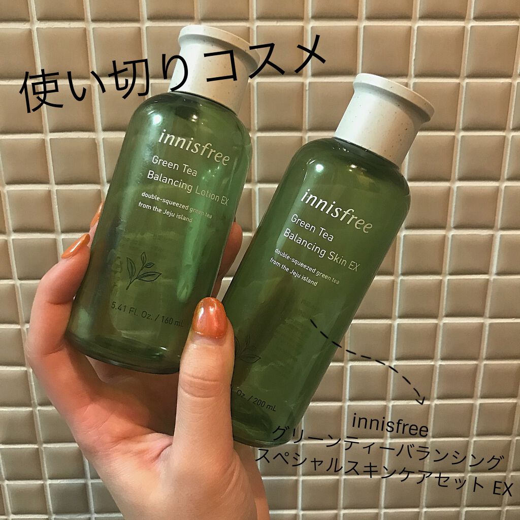 グリーンティー バランシングスキン/innisfree/化粧水を使ったクチコミ(1枚目)