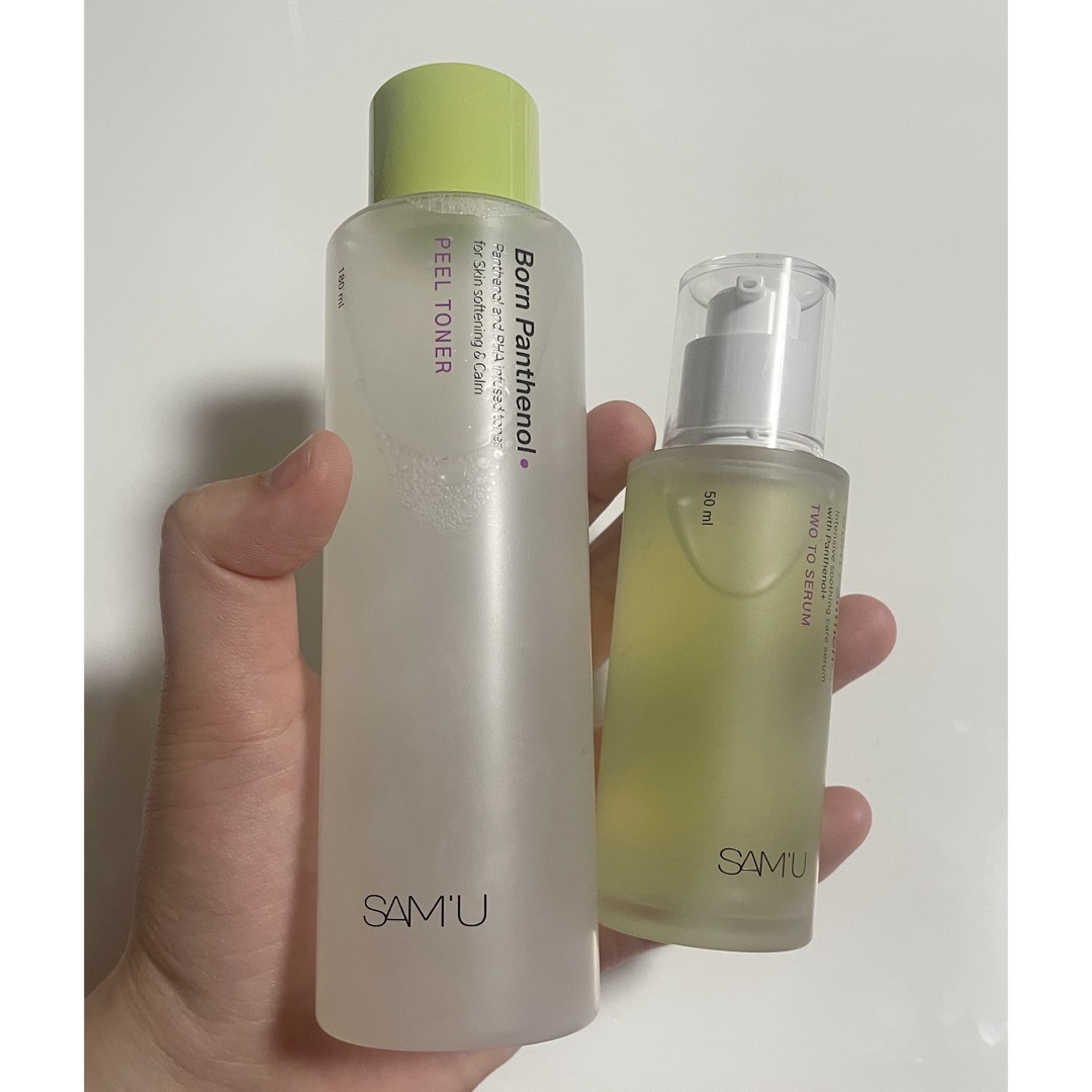 ボーンパンテノールトゥートゥーセラム/SAM'U/美容液を使ったクチコミ（1枚目）