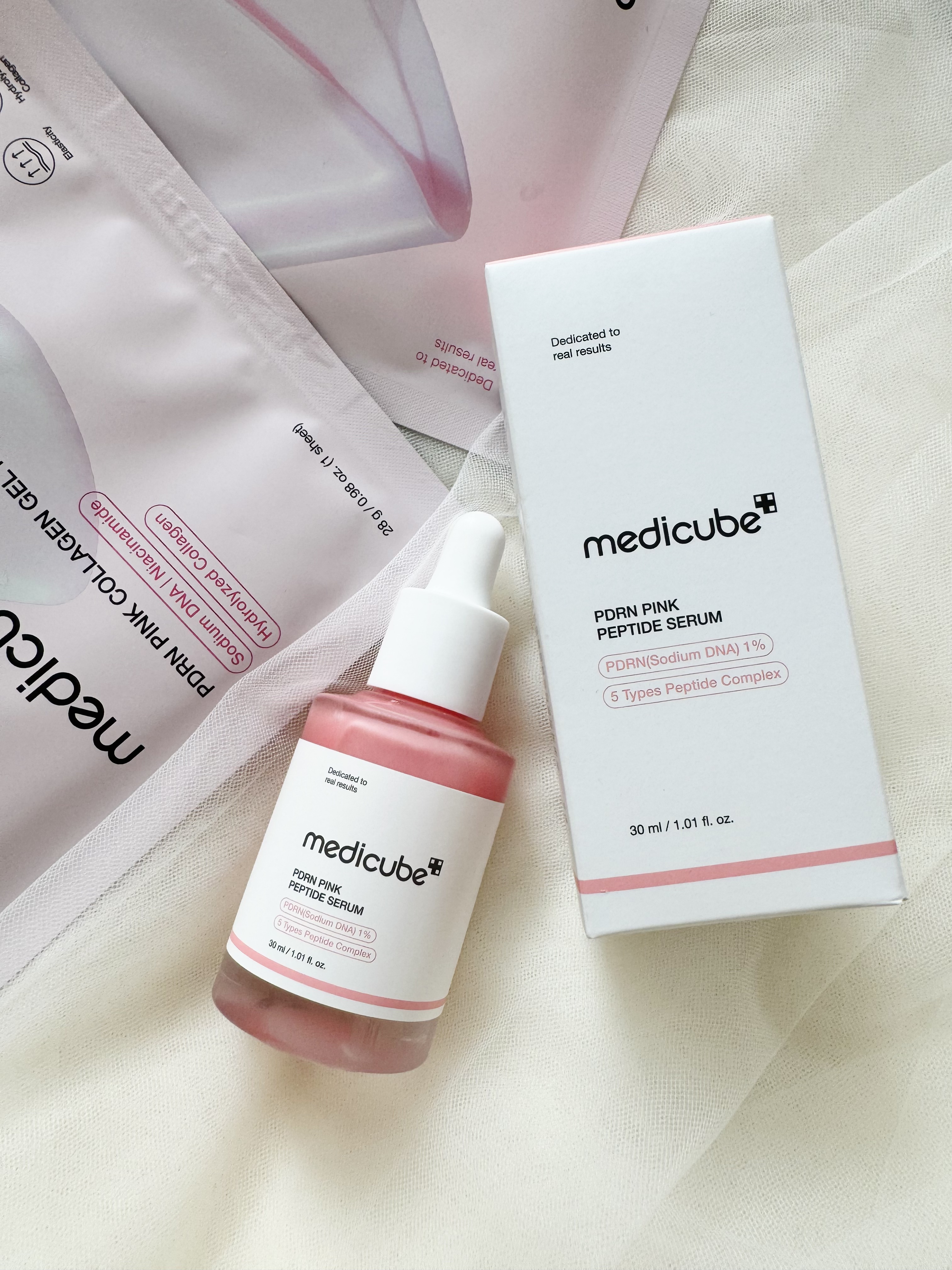 PDRNピンクアンプル PDRN 10,000ppm配合/MEDICUBE/美容液を使ったクチコミ（3枚目）