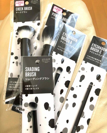 UR GLAM CHEEK BRUSH/U R GLAM/メイクブラシを使ったクチコミ(1枚目)
