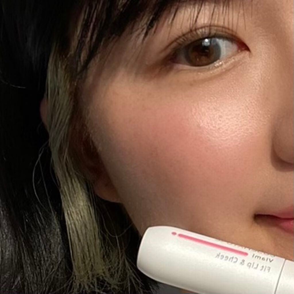 ビアミフィットリップ&チーク/CODENATURE/リップグロスを使ったクチコミ(7枚目)