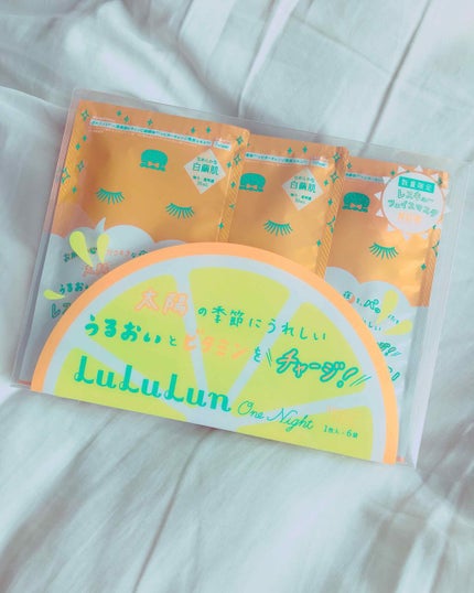 ルルルンワンナイト ビタミンPLAZA限定BOX/ルルルン/シートマスク・パックを使ったクチコミ(1枚目)