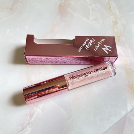 ウォンジョンヨ ダイヤモンドライナー/Wonjungyo/リキッドアイシャドウを使ったクチコミ(1枚目)