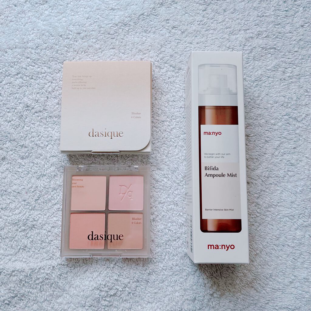 ブレンディングムードチーク/dasique/パウダーチークを使ったクチコミ（1枚目）