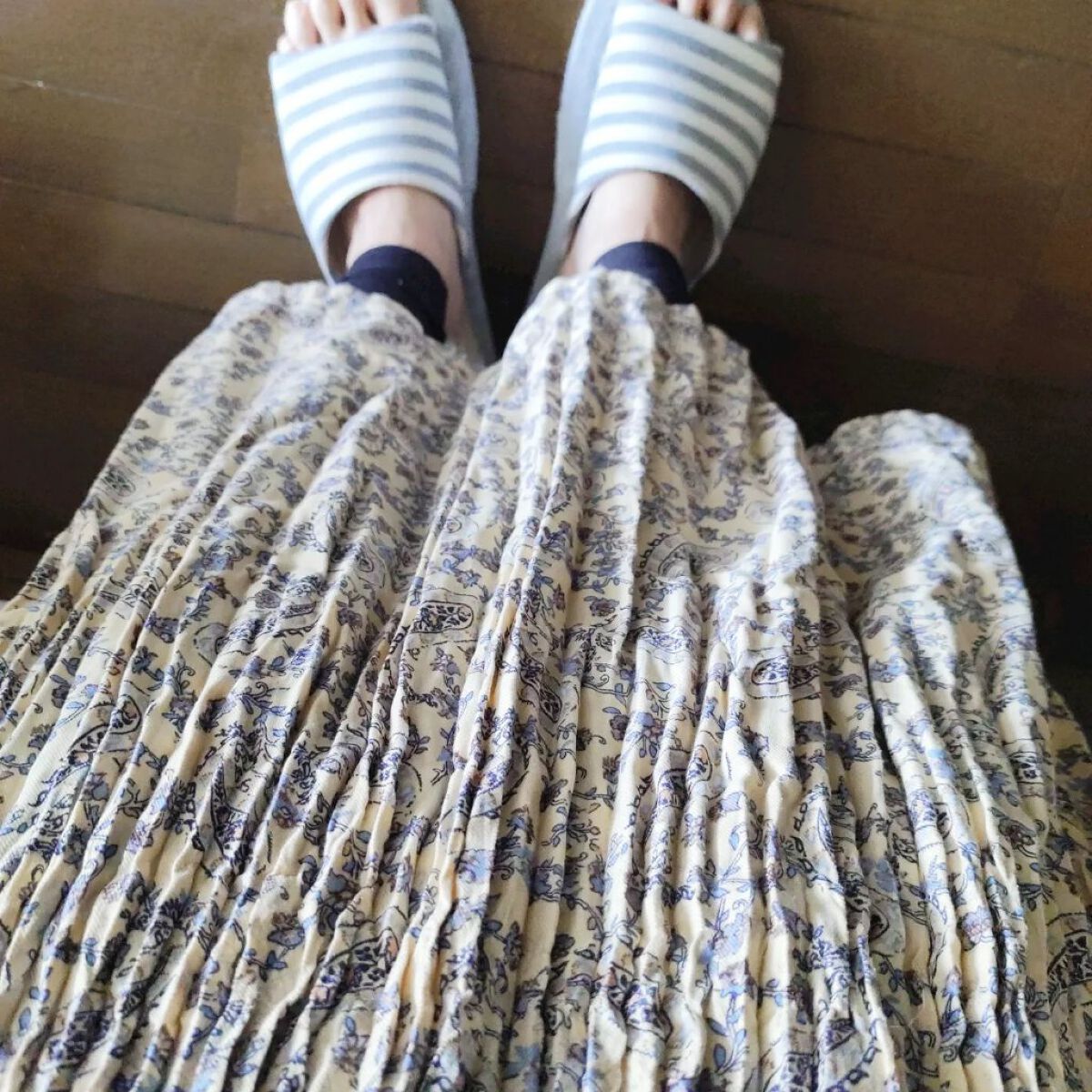 スキニールームウェア/SLIMWALK/着圧ソックス・レギンスを使ったクチコミ（3枚目）