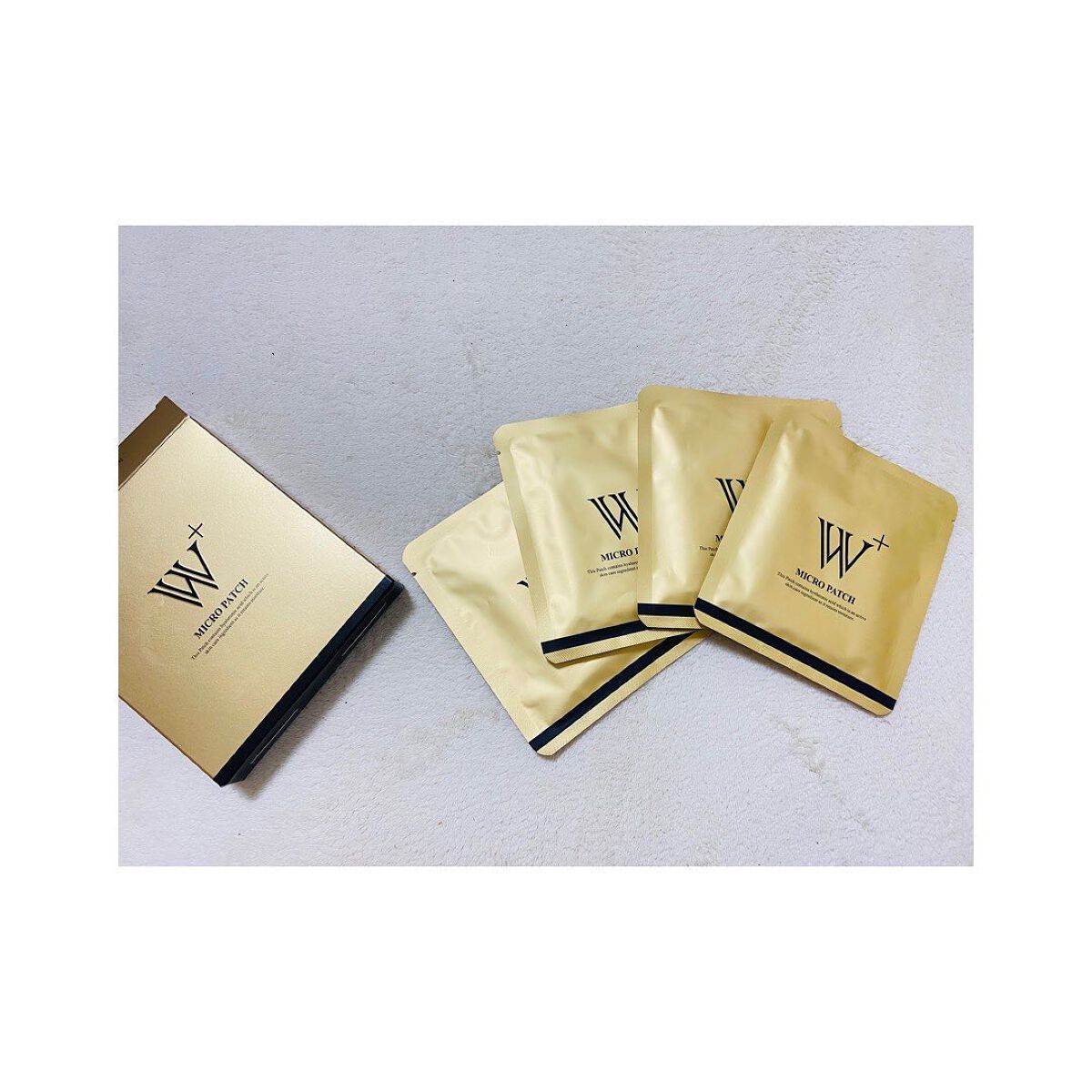 W+ マイクロ ニードル パッチ/SNP/アイケア・アイクリームを使ったクチコミ（3枚目）