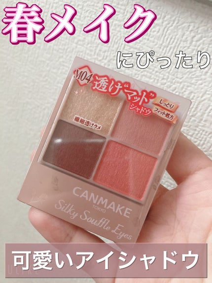 シルキースフレアイズ(マットタイプ)/キャンメイク/アイシャドウパレットを使ったクチコミ(1枚目)