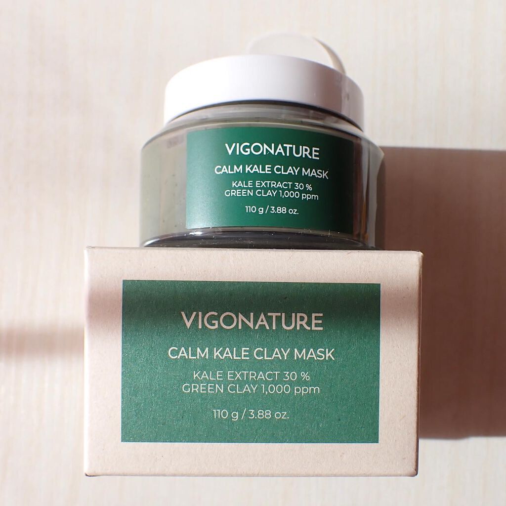 カームケールクレイマスク /VIGONATURE/洗い流すパック・マスクを使ったクチコミ（2枚目）