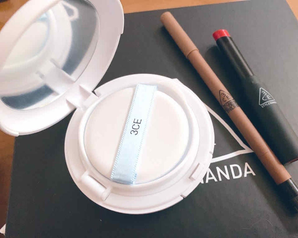 WHITE MILK CUSHION/3CE/クッションファンデーションを使ったクチコミ(1枚目)