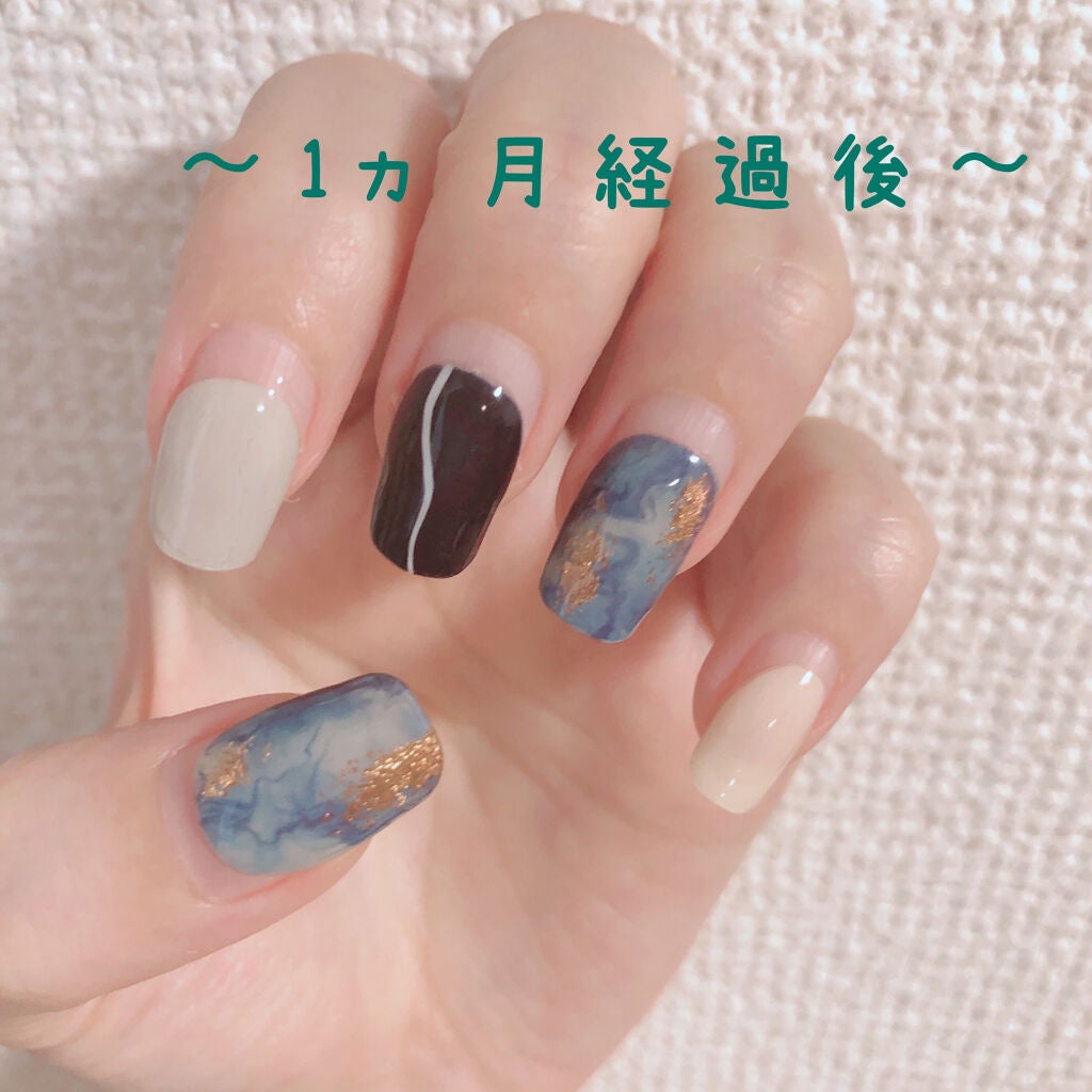 ジェルネイル(ライト対応)/セリア/ジェルネイルを使ったクチコミ(3枚目)