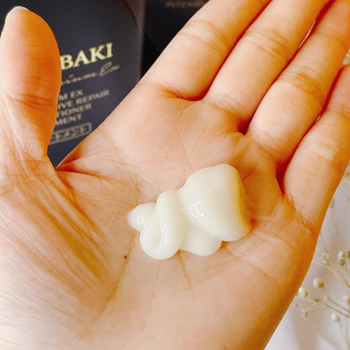 プレミアムリペアマスク（資生堂　プレミアムリペアマスク）/TSUBAKI/ヘアマスク・ヘアパックを使ったクチコミ（3枚目）