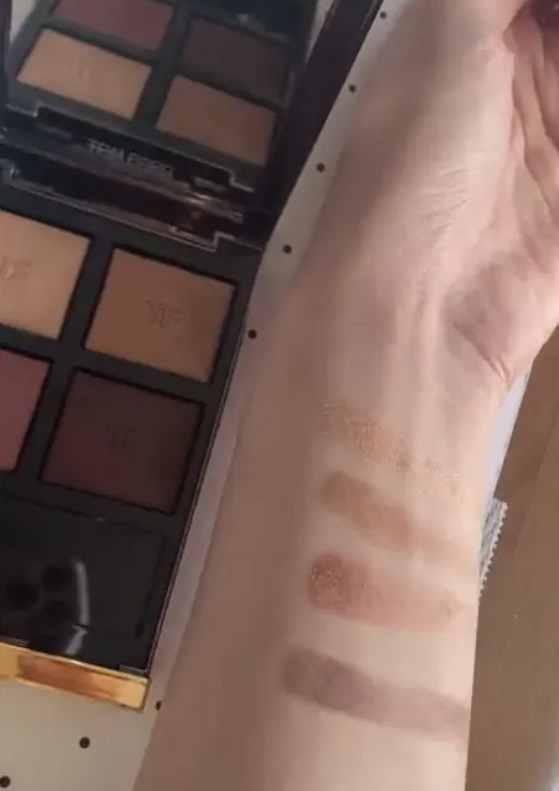 アイ カラー クォード/TOM FORD BEAUTY/アイシャドウパレットを使ったクチコミ（2枚目）