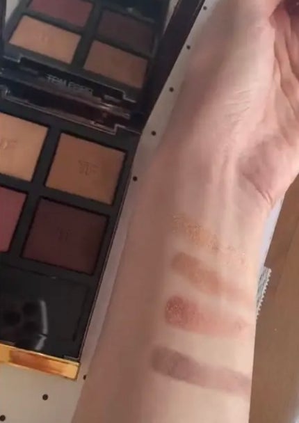 アイ カラー クォード/TOM FORD BEAUTY/アイシャドウパレットを使ったクチコミ(2枚目)