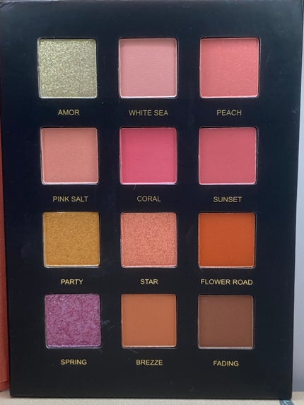 星空12色アイシャドウパレット/VCND/アイシャドウパレットを使ったクチコミ(2枚目)