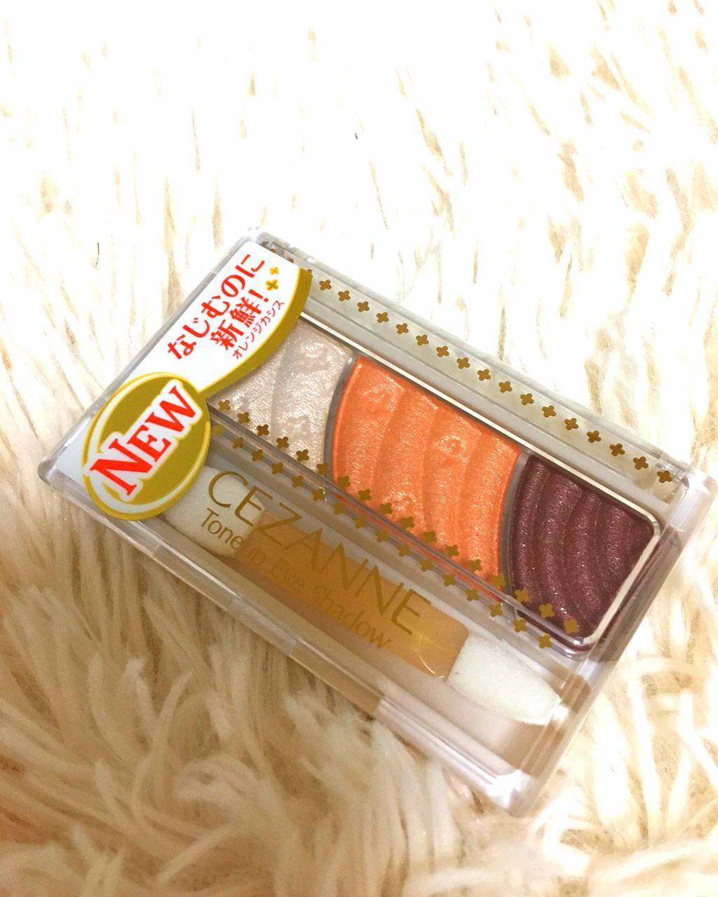 トーンアップアイシャドウ/CEZANNE/アイシャドウパレットを使ったクチコミ(1枚目)