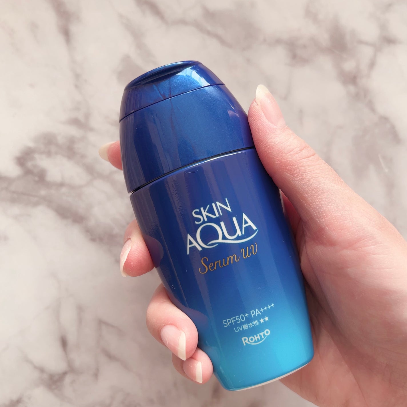 スキンアクア ヒアルロンセラムUV/スキンアクア/日焼け止めローションを使ったクチコミ(4枚目)
