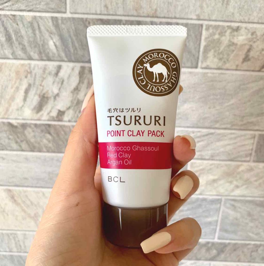 ツルリ 皮脂吸い出し 部分用パック ガスール＆レッドパワー/ツルリ/洗い流すパック・マスクを使ったクチコミ（1枚目）