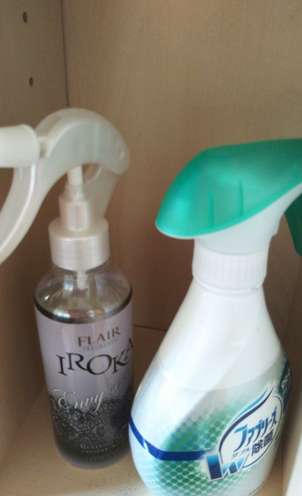 フレア フレグランス IROKA 衣類のリフレッシュミスト ブルーム センシュアル/IROKA/ファブリックミストを使ったクチコミ(1枚目)
