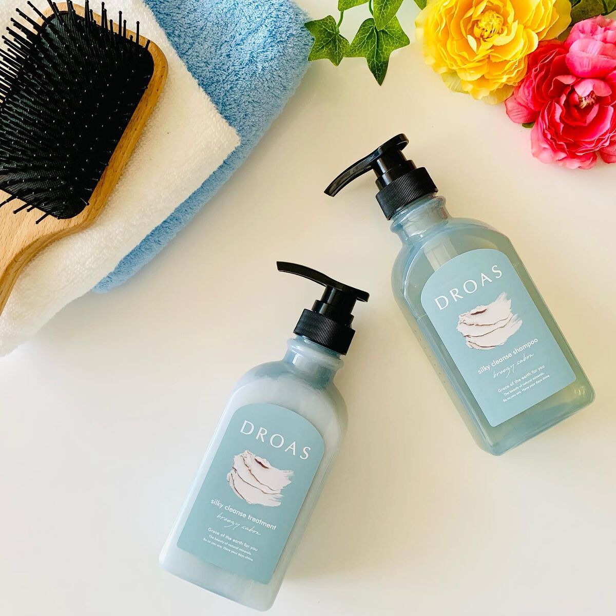 シルキークレンズシャンプー/トリートメント/DROAS/市販シャンプーを使ったクチコミ（1枚目）