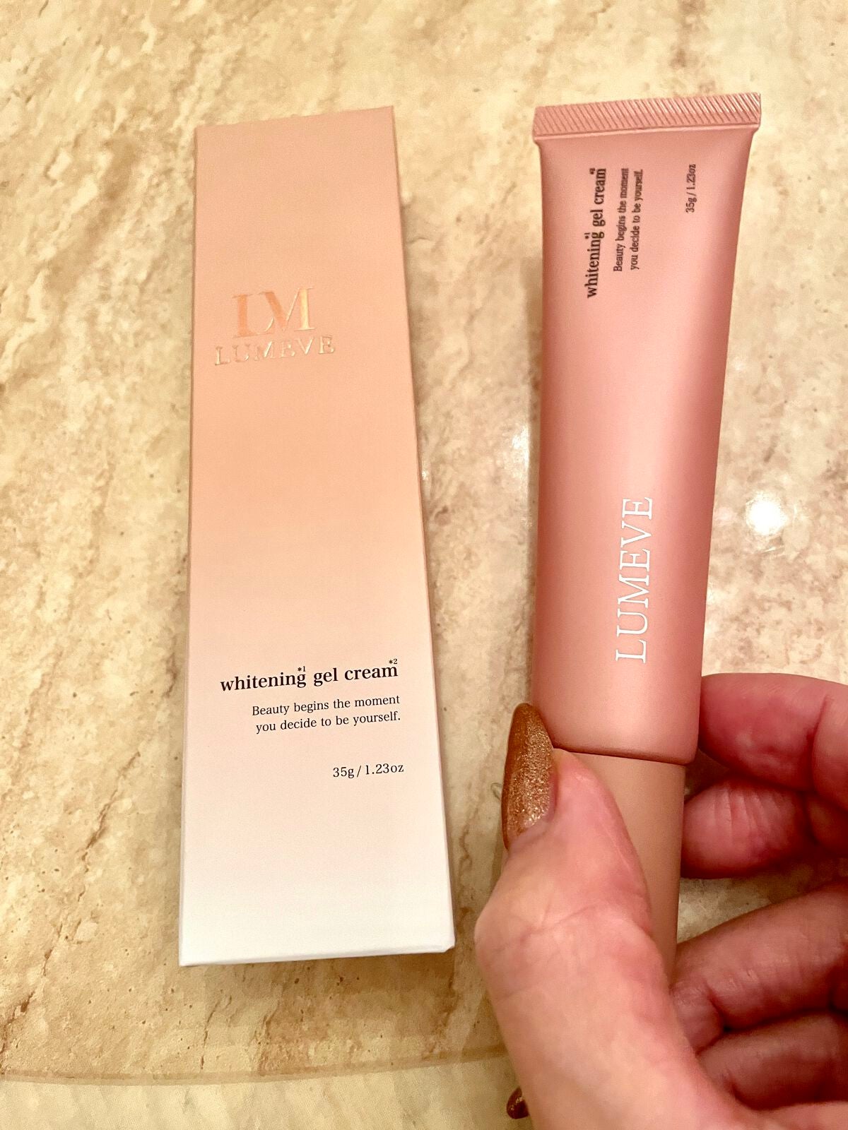 LUMEVEホワイトニングゲルクリーム/LUMEVE/デリケートゾーンケアを使ったクチコミ(1枚目)