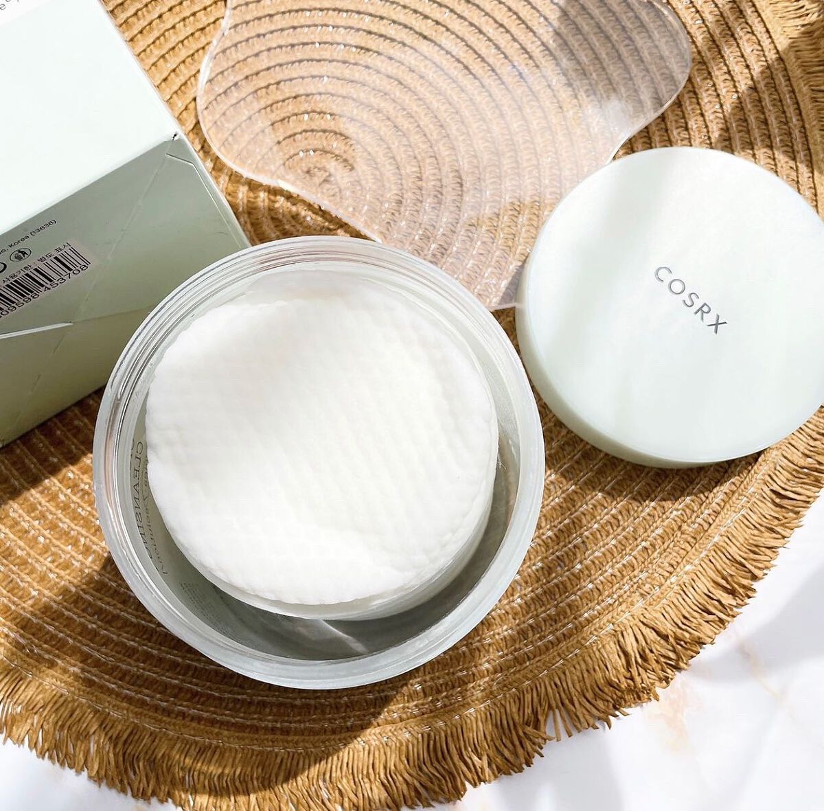 ピュアフィットシカ弱酸性クレンジングパッド /COSRX/クレンジングシートを使ったクチコミ(3枚目)