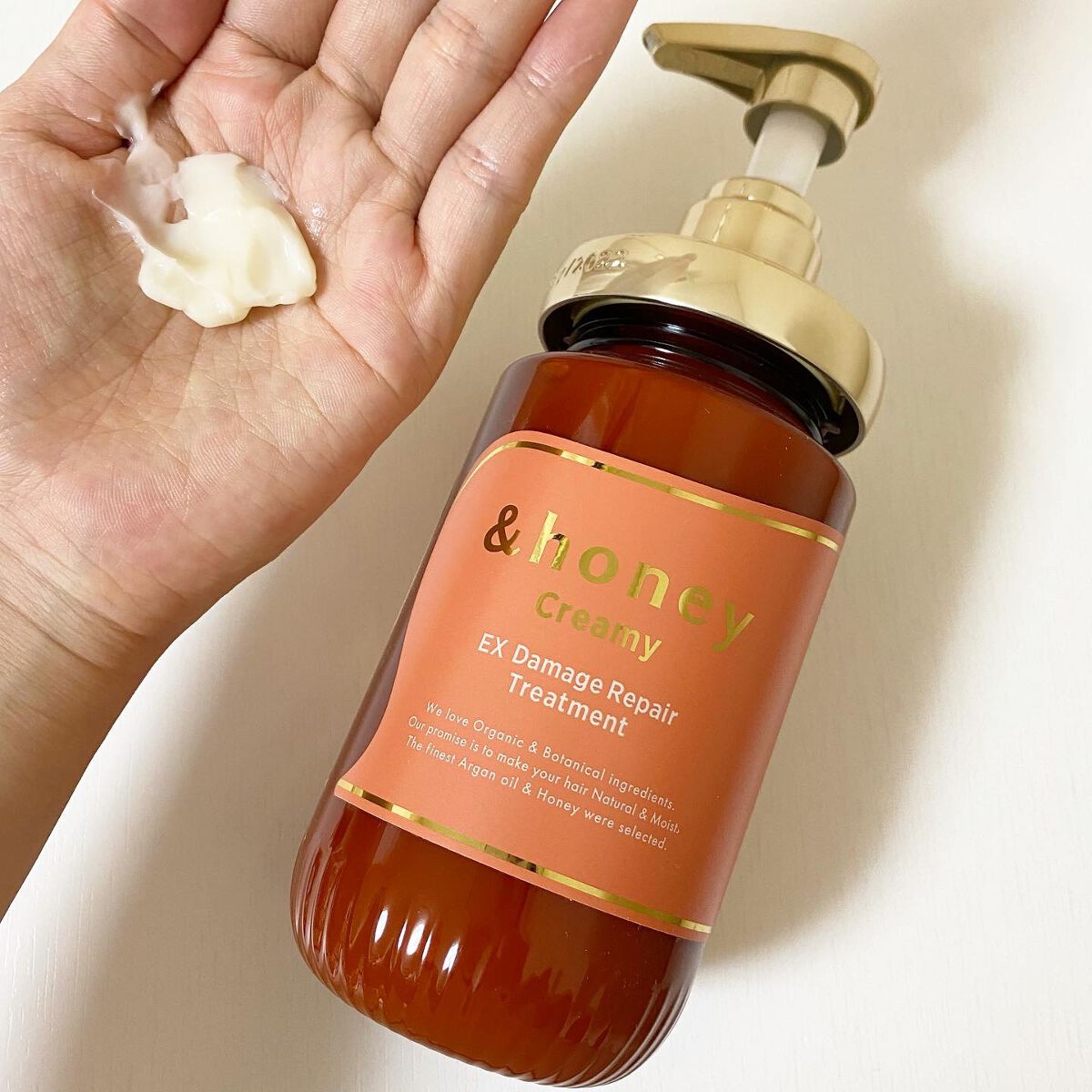 Creamy EXダメージリペアシャンプー1.0/ヘアトリートメント2.0/&honey/市販シャンプーを使ったクチコミ(3枚目)