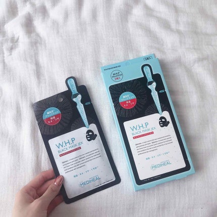 W.H.P ブラックマスク JEX/MEDIHEAL/シートマスク・パックを使ったクチコミ(1枚目)