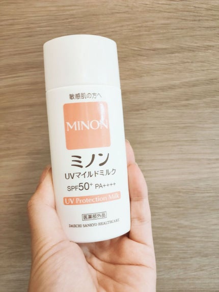 ミノンUVマイルドミルク/ミノン/日焼け止めミルクを使ったクチコミ(1枚目)