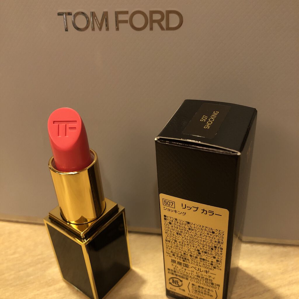 リップ カラー 22 フォビドゥン ピンク/TOM FORD BEAUTY/口紅を使ったクチコミ（2枚目）