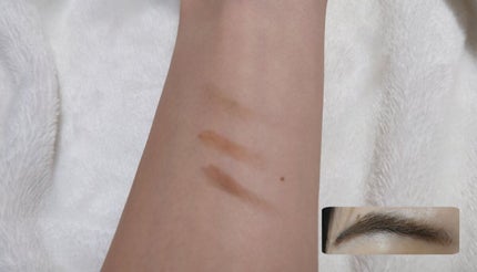 ノーズ&アイブロウパウダー/CEZANNE/パウダーアイブロウを使ったクチコミ(3枚目)