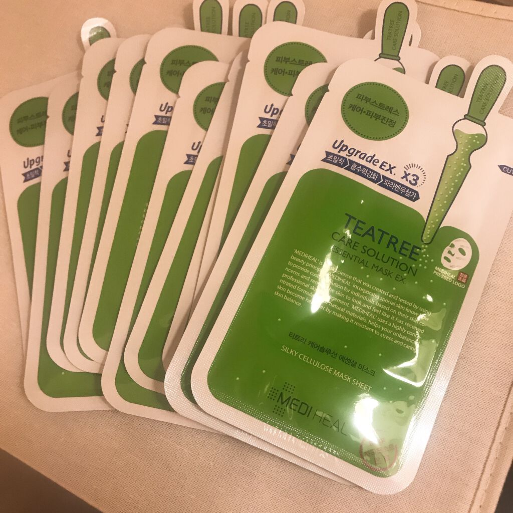 ティーツリーケア ソリューション エッセンシャルマスクEX/MEDIHEAL/シートマスク・パックを使ったクチコミ（1枚目）