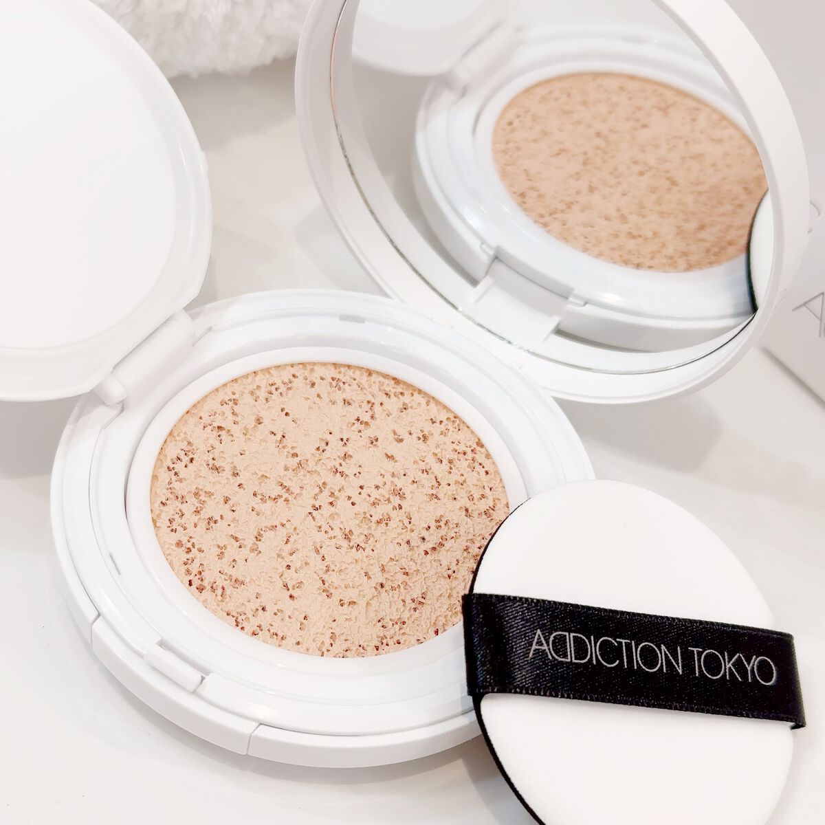 アディクション スキンケアUV タッチアップ クッション/ADDICTION/クッションファンデーションを使ったクチコミ(2枚目)