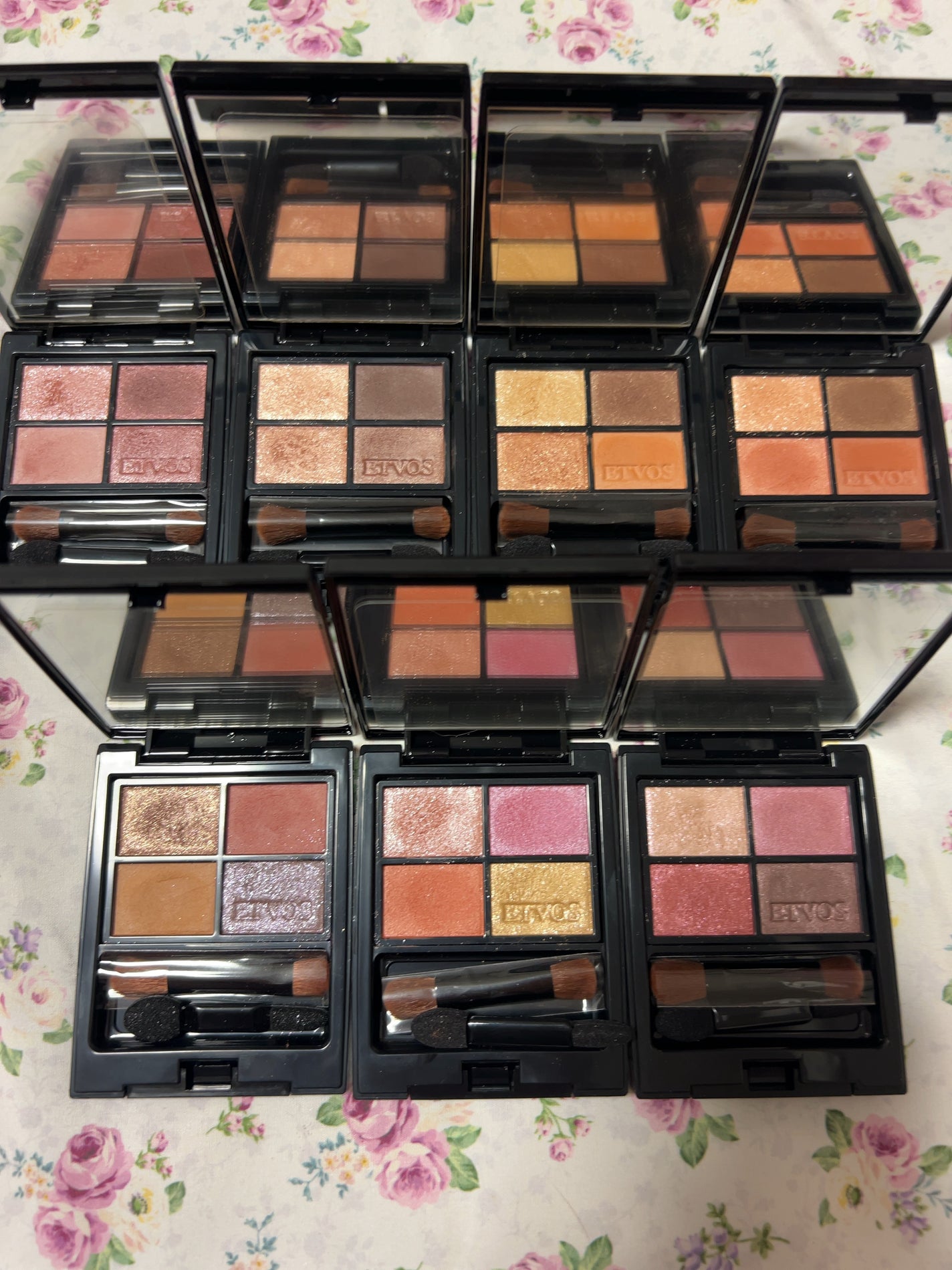 ミネラルクラッシィシャドー/エトヴォス/アイシャドウパレットを使ったクチコミ(2枚目)