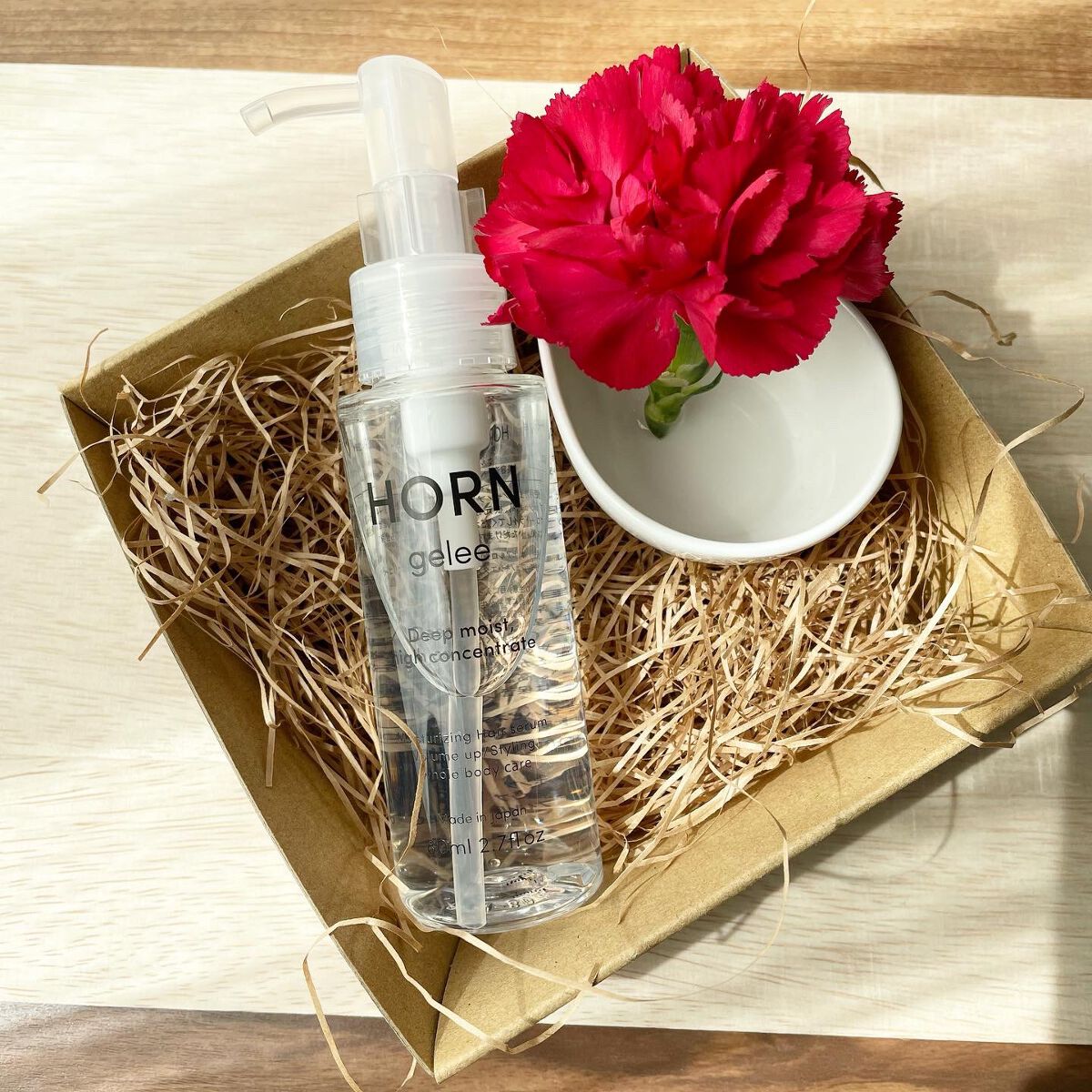 HORN ジュレ/HORN/アウトバストリートメントを使ったクチコミ（1枚目）