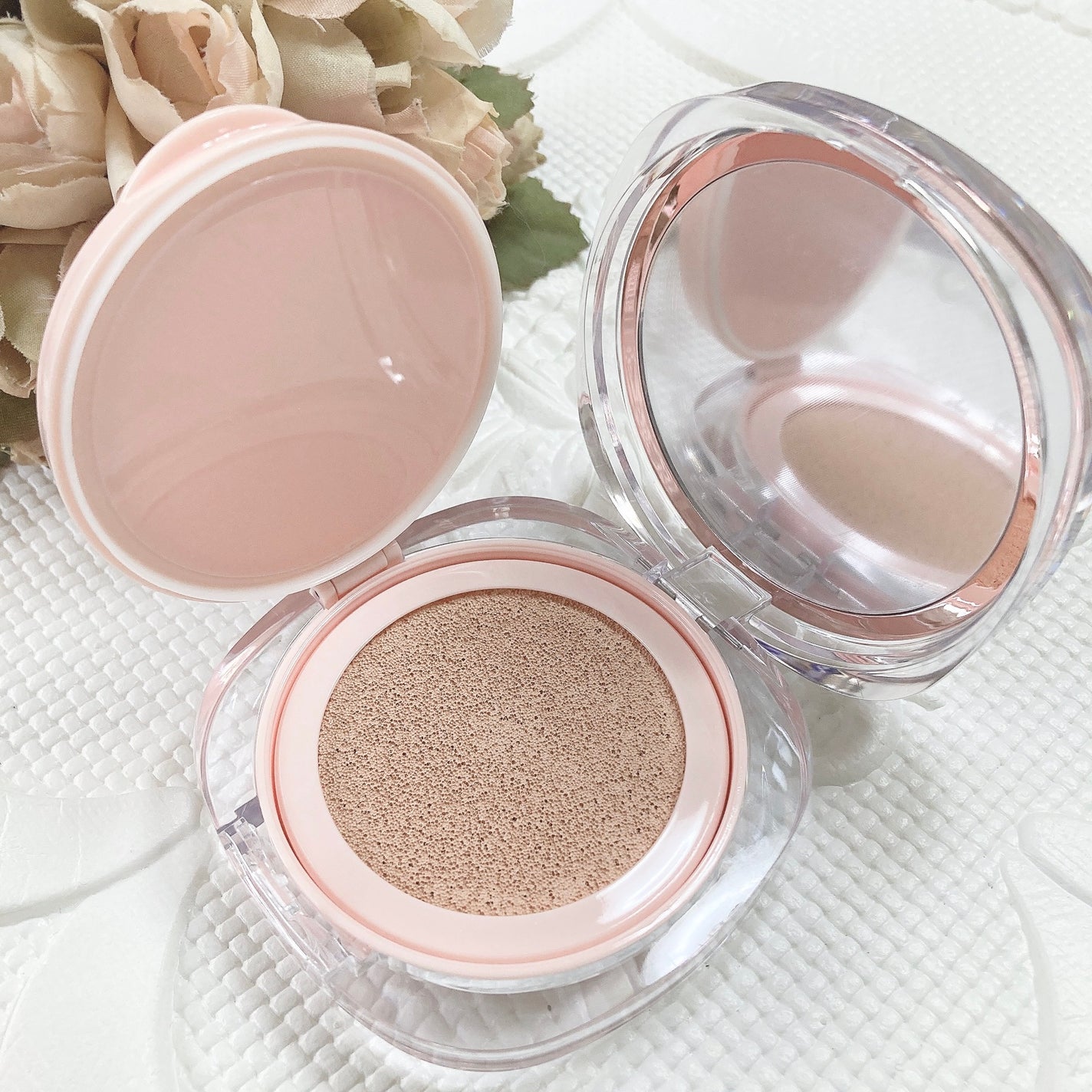 アリウル インクフェザーカバーラスティングクッション/Ariul/クッションファンデーションを使ったクチコミ(3枚目)