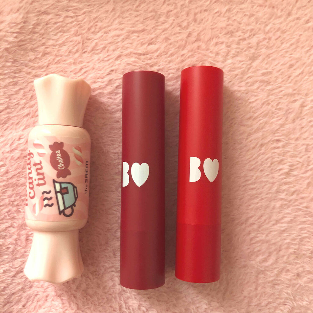 ムース キャンディー ティント/the SAEM/リップティントを使ったクチコミ（1枚目）