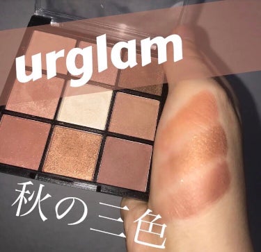 UR GLAM　BLOOMING EYE COLOR PALETTE/U R GLAM/パウダーアイシャドウを使ったクチコミ（1枚目）