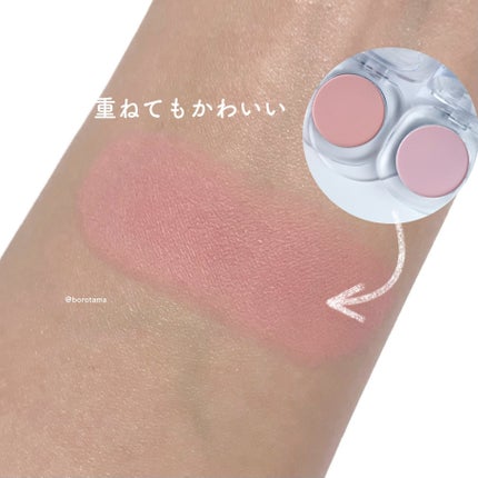 フラッフィーブラッシュ/Dear.A/パウダーチークを使ったクチコミ(6枚目)