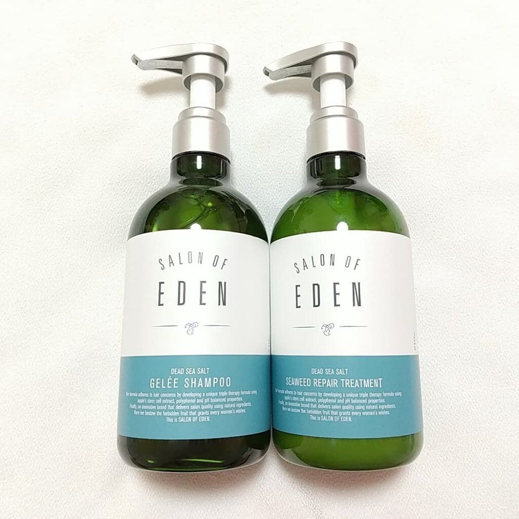 サロンオブエデン ジュレ シャンプー Ｍ／トリートメント Ｍ		/SALON OF EDEN/市販シャンプーを使ったクチコミ（1枚目）