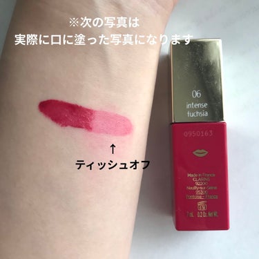 コンフォート リップオイル インテンス 06 インテンス フューシャピンク/CLARINS/リップグロスを使ったクチコミ（3枚目）